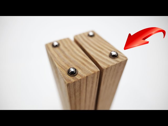 Уникальный метод соединения деревянных конструкций! Отличная самоделка своими руками