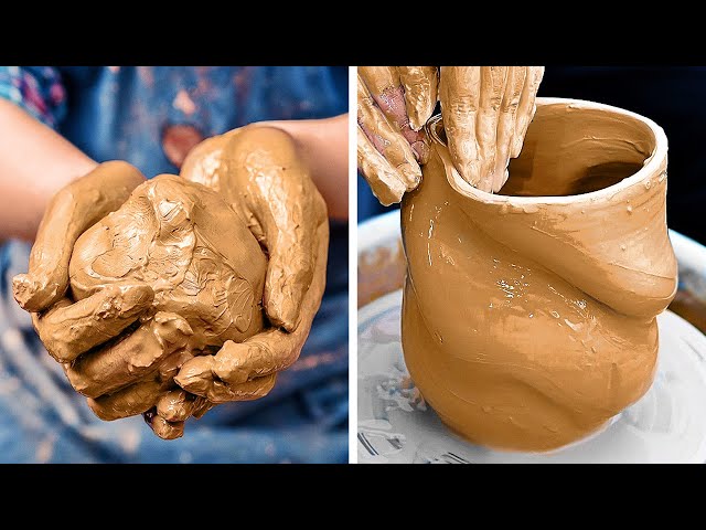 Расслабляющая керамика и поделки из полимерной глины