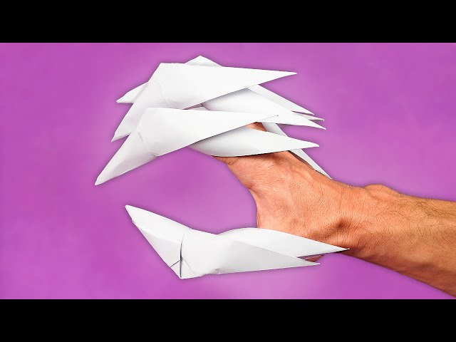 Как сделать когти дракона из бумаги. Оригами когти дракона из Tik Tok