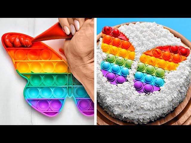 Творческие способы для великолепного украшения тортов