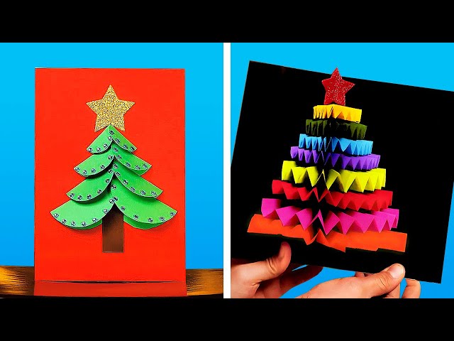 Дизайны новогодних открыток и идеи упаковки подарков
