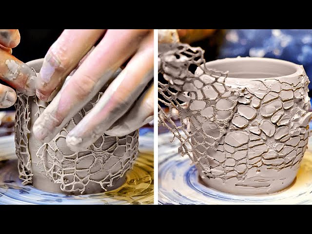 Расслабляющее изготовление глиняной посуды. Шедевры из керамики ручной работы