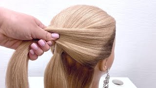 5 самых простых причесок на длинные и средние волосы