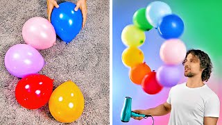 Умопомрачительные эксперименты и фокусы с воздушными шарами