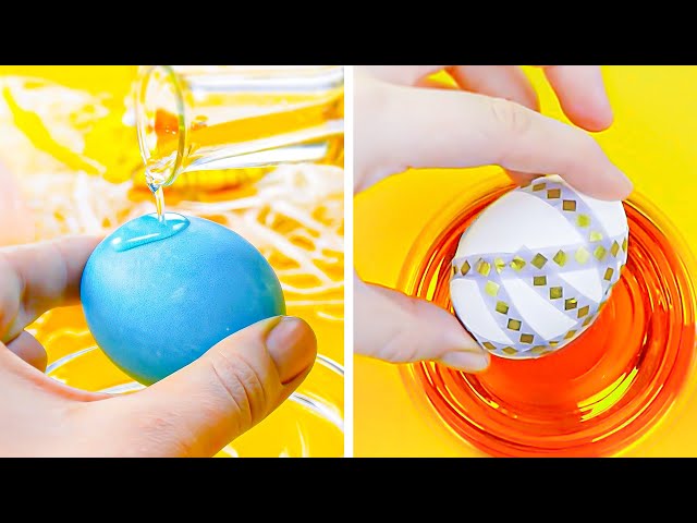 Красим яйца на пасху по-новому! 20 креативных способов красить яйца