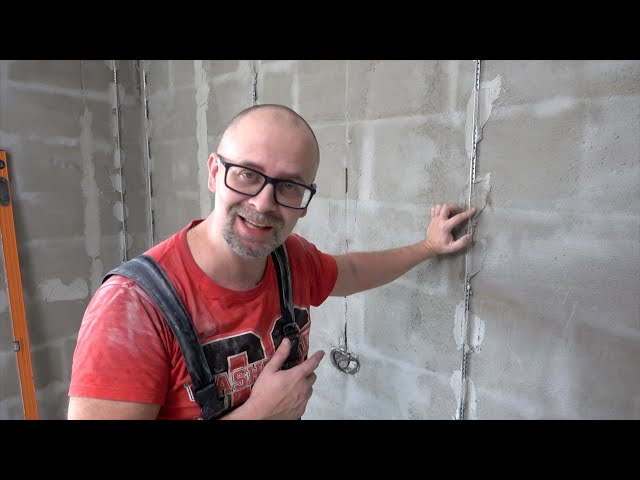 Цементная штукатурка. Как избежать трещин?