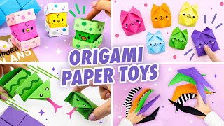 Оригами идеи из бумаги. Бумажные поделки и игрушки
