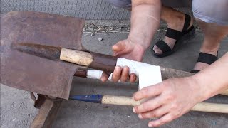 Как вылечить лопату от ржавчины