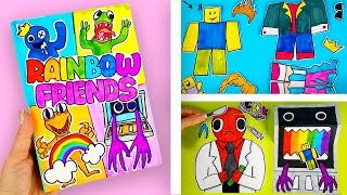 Игровая книга Роблокс Радужные друзья! 7 настольных игр Roblox Rainbow Friends