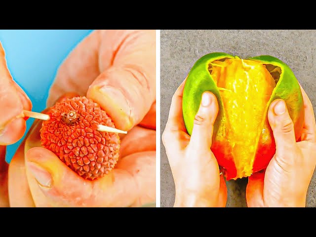 30 полезных советов для чистки овощей и фруктов, которые нужно знать